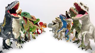 Unboxing EXTREME Indominus Rex vs Raptor Collection  Indominus Rex Indoraptor amp More [upl. by Yblocaj]