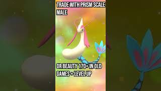 Feebas  Milotic  Evolution in Pokemon Scarlet amp Violet pokemon evolution shorts [upl. by Aaron149]