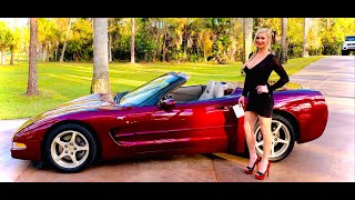 This is a TRUE 50th Anniversary Edition 2003 Corvette Convertible ONLY 11K Miles amp Gorgeous [upl. by Enneillij]