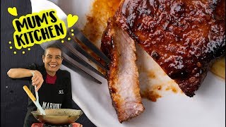 Mums Sticky Chili and Ginger Pork Chops  Marions Kitchen [upl. by Elberfeld]