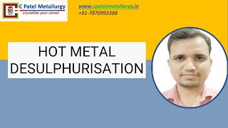 HOT METAL DESULPHURISATION [upl. by Ferneau]