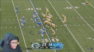 Will4k Reacts to Green Bay Packers vs Detroit Lions  2023 Week 12 Game Highlights [upl. by Eusassilem774]