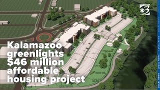 Kalamazoo greenlights 46 million apartment complex project in affordable housing boost [upl. by Shute22]