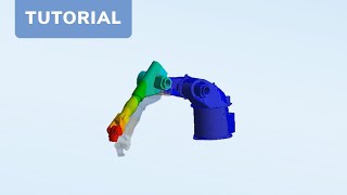 CADFEM Tutorial Nr 11  harmonisch angeregte Schwingungen mit ANSYS®Workbench™ [upl. by Ycnay]