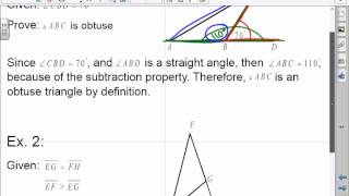 Honors Geometry 36 Types of Triangles [upl. by Niobe]