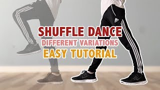 How To Shuffle Dance Tutorial For Beginners  Different Shuffle Dance Moves  Easy Tutorial [upl. by Eisset]