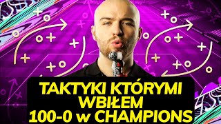 MOJE TAKTYKI do FC 24 KTÓRYMI WBIŁEM 1000 w CHAMPIONS [upl. by Maidel]