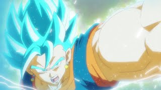 Vegito blue vs Fused ZamasuFull Fight [upl. by Ahsimet]