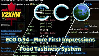 Eco 094  First Look at Food Tastiness [upl. by Goran787]