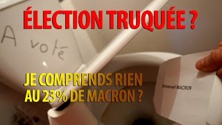 Élection présidentielle Truquée… 23 pour Macron [upl. by Rimaa]