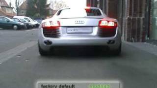 Audi R8 exhaust sound [upl. by Swisher]