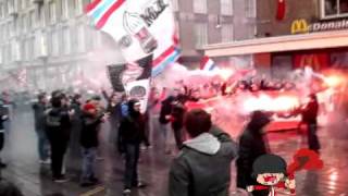 PSV Red White Army  PSV  Ajax March of Madness 270211 [upl. by Euqina]