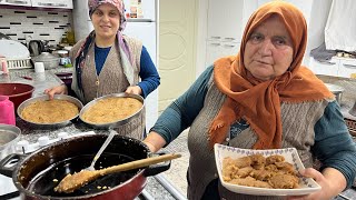 Yağlı helva nasıl yapılır Şadiye Anne yemekleri [upl. by Meehahs]