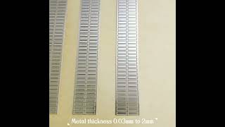 photochemical etching metal components shims gaskets with custom designs photochemicaletching [upl. by Aticnemrac274]