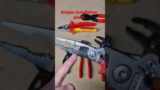 Knipex installation pliers knipex tools install [upl. by Noreh]