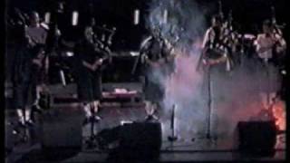 Victoria Police Pipe Band Hellbound Train Motherwell Concert 1998 [upl. by Odiug]