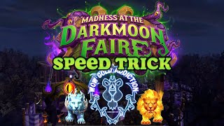 DarkMoon Faire Speed Trick [upl. by Elocen]