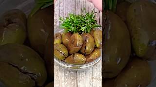 Aceitunas 🫒 Partidas o Chafadas  La Mejor Receta del Mundo cocinaconrafa [upl. by Nigem]