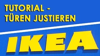 Ikea Türen justieren Tutorial [upl. by Anir]