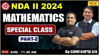 Trigonometry for NDA II 2024  All Concept amp PYQs  Part2 nda maths  By Sonu Gupta Sir [upl. by Iew987]