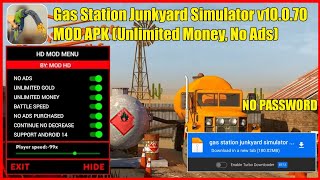 Gas Station Junkyard Simulator Mod Apk Latest Version Unlimited Money Mediafıre Download Link [upl. by Eicyaj]