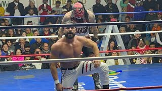 Andrade El Ídolo vs Penta el Zero M vs Cinta de Oro vs DMT Azul [upl. by Itnavart]