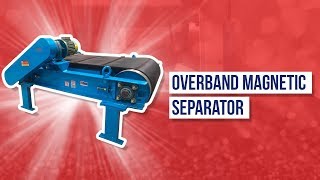 Overband Magnetic Separator  Jaykrishna Magnetics Pvt Ltd [upl. by Azar771]