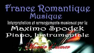 LES PLUS BELLES CHANSONS DAMOUR FRANCAISES MOURIR DAIMER PIANO INSTRUMENTALE [upl. by Eerihs]