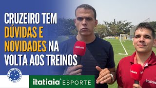 TREINAMENTO DO CRUZEIRO TEM JOGADOR POUPADO E DEIXANDO ATIVIDADE COM INCÔMODO [upl. by Otsirc]