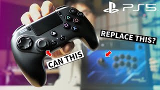 Can this PS5 CONTROLLER replace an ARCADE STICK｜Octa [upl. by Thorvald]