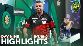 A NIGHT OF SHOCKS  Day Nine Evening Highlights  202324 Paddy Power World Darts Championship [upl. by Jonah74]