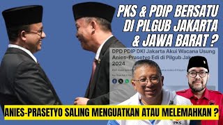 NAH LOH DUET ANIESPRASETYO MENGEJUTKAN TIDAK  WACANA PKS amp PDIP KOALISI DI PILGUB JAKARTAJABAR [upl. by Jess]