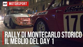 RALLY MONTECARLO STORICO 2020  Il meglio del DAY 1 [upl. by Mccourt]