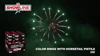 Color Rings With Horsetail Pistils by SFX Show Line [upl. by Atekihs]