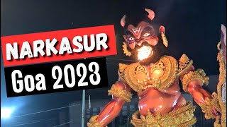 Narkasur Vadh in Goa 2023 and Deepotsav Highlights [upl. by Erreid]