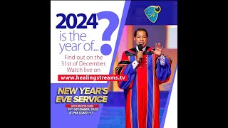 NEW YEAR GLOBAL SERVICE WITH PASTOR CHRIS  31ST DEC 2023 [upl. by Zaraf]