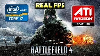 Battlefield 4 on Radeon HD 5770  720p  1080p Test [upl. by Eelahc]