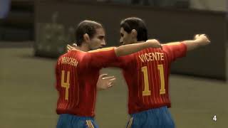 España vs Inglaterra FIFA 07 [upl. by Anes]