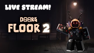 🎮Playing Roblox FLOOR 2 DOORS👁️ Live Stream [upl. by Ignatz355]