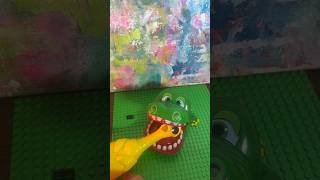 Squeaky Chicken Beats The Croc asmr satisfying oddlysatisfying asmrsounds squeakyasmr [upl. by Aldrich79]