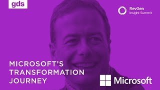 Microsofts Transformation Journey  Graham Hill Microsoft [upl. by Nannarb660]