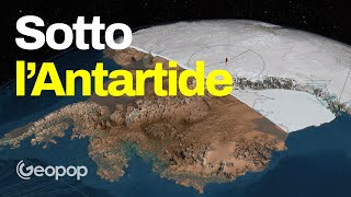 Sotto lAntartide come sarebbe il continente senza la calotta di ghiaccio E come si è formato [upl. by Eineeuq]