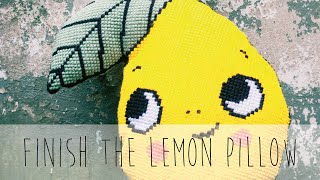 HOW TO FINISH THE EVA MOUTON LEMON PILLOW • VERVACO [upl. by Osborn]