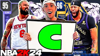 RANKING THE TOP 10 CENTERS IN NBA 2K24 MyTEAM [upl. by Aicsile]