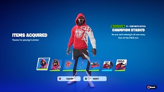 How Many Points Do You Need To Get FNCS Champion Stash’d Skin in Fortnite FNCS Community Cup [upl. by Annahsar963]