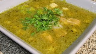 Receta del pozole de puerco en verde  Cocina con Jassy [upl. by Abehshtab]