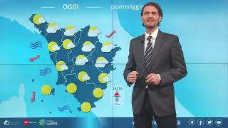 Le condizioni meteo di oggi in Toscana  Giovedì 4 gennaio 2024 [upl. by Blondy683]