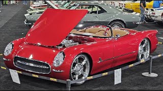 Will this 1953 Chevrolet Corvette Kindigit CF1 Roadster Sell at Mecum Auctions [upl. by Abibah]