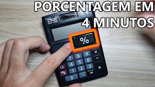 Como fazer porcentagem na calculadora MUITO ÚTIL [upl. by Salahcin]