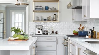 Kitchen Makeover Drab Kitchen Gets A Timeless Refresh [upl. by Nylirrej]